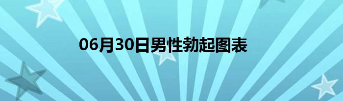 06月30日男性勃起图表