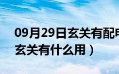 09月29日玄关有配电箱和弱电箱怎么装饰（玄关有什么用）