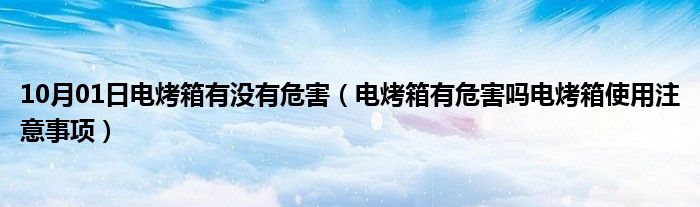 10月01日电烤箱有没有危害（电烤箱有危害吗电烤箱使用注意事项）