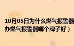 10月05日为什么燃气报警器总是响（燃气报警器一直响怎么办燃气报警器哪个牌子好）