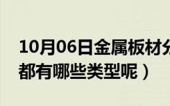 10月06日金属板材分类特点介绍（金属板材都有哪些类型呢）