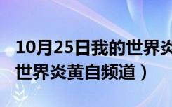 10月25日我的世界炎黄1217事件视频（我的世界炎黄自频道）