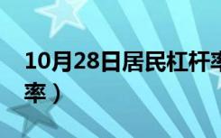 10月28日居民杠杆率是什么意思（居民杠杆率）