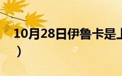 10月28日伊鲁卡是上忍吗（伊鲁卡怎么死的）