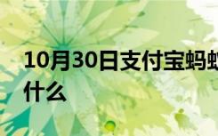 10月30日支付宝蚂蚁庄园：古代润笔指的是什么