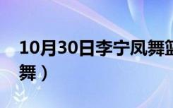 10月30日李宁凤舞篮球鞋测评视频（李宁凤舞）