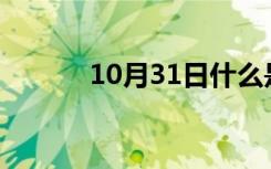 10月31日什么是RECP(缩写)？