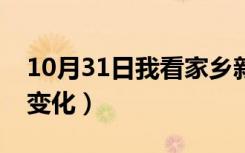 10月31日我看家乡新变化课件（我看家乡新变化）